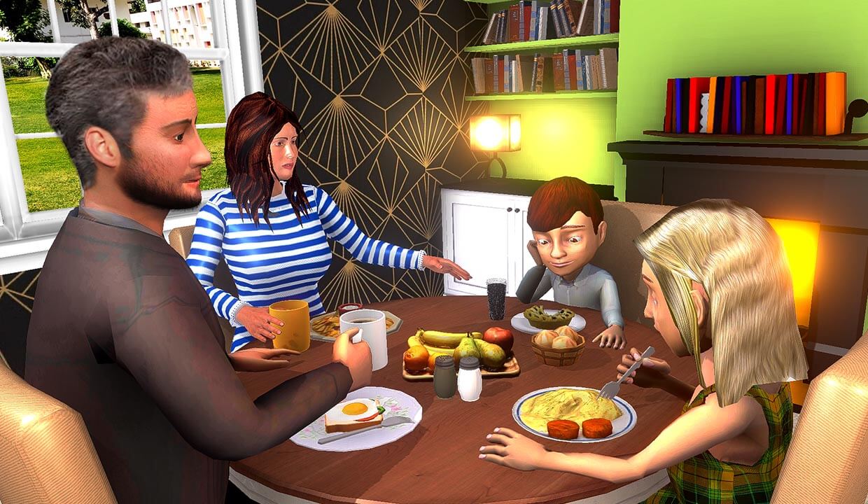 FAMILY SIMULATOR - BABY & MOM GAME - InVogue Technologies